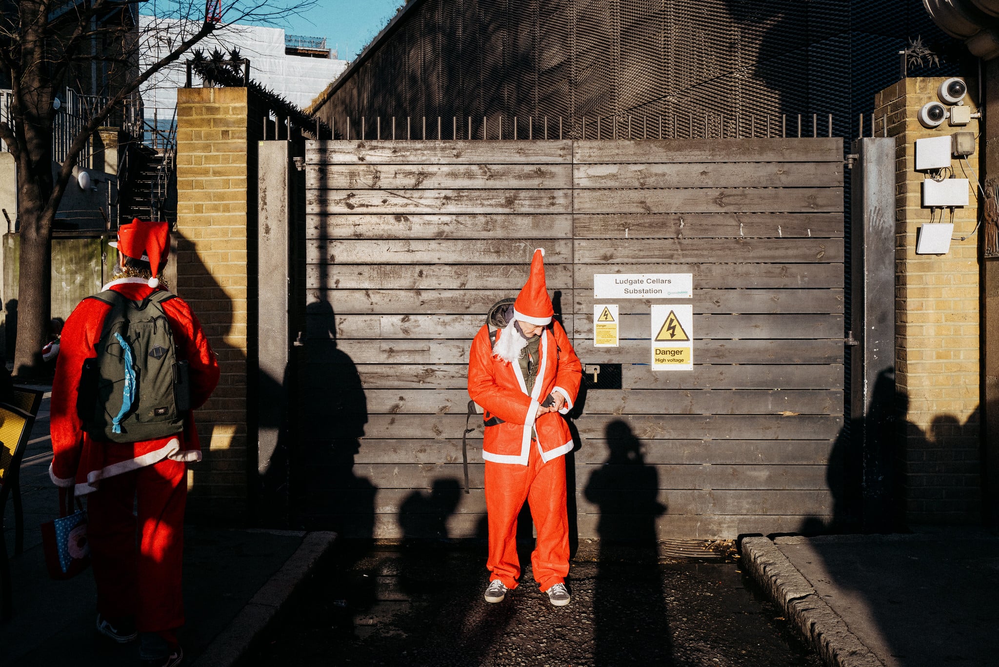 Santa in the Shadows